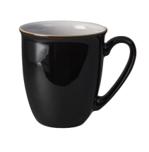 DENBY ELEMENTS BLACK COFFEE BEAKER/MUG 0.3L 406010018
