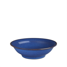 DENBY IMPERIAL BLUE SMALL SHALLOW BOWL 13CM