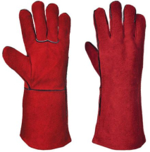 WELDERS GLOVE  RED SIZE 10.5 DF073-XL EXTRA LARGE