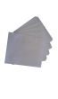 WHITE DOUBLE LINED BAG 7X9" GUSSETTED (175x240x230mm)