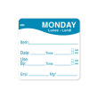 2" REMOVABLE DAY OF THE WEEK LABEL - MONDAY