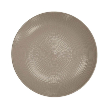 DEGRENNE MODULO NATURE TAUPE SALAD PLATE 8.3inch