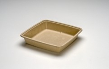 DEEP SQUARE BAGASSE CONTAINER 48OZ