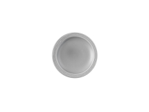 DUDSON MAKER'S COLLECTION HARVEST NORSE GREY NARROW RIM PLATE 6inch