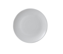 DUDSON WHITE ORGANIC COUPE PLATE 6.5inch