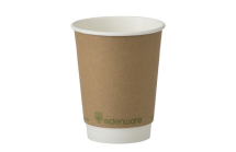 12OZ DOUBLE WALL EDENWARE CUP BIODEGRADABLE
