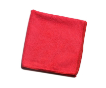 CLEANWORKS MICROFIBRE CLOTH RED 40 X 40CM