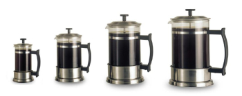 ELIA CONTEMPORARY CAFETIERE 8 CUP SATIN S/S EPD-80S