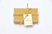 ELSYL SHOE SHINE SPONGE IN RECYCLED CORRUGATED CARD X100