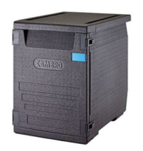 CAMBRO CAM GOBOX FRONT LOADER 6 X BAKING PANS (126L)