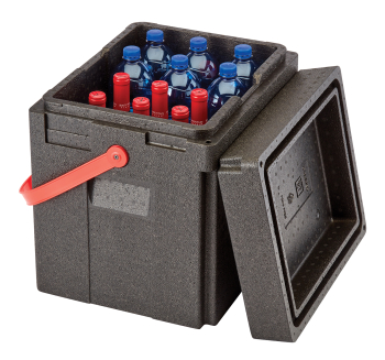 CAMBRO BEVERAGE CARRIER WITH RED STRAP 35L
