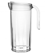 ROLTEX 1.25 LITRE FRIDGE JUG WITH LID CLEAR 158IN-CLEAR