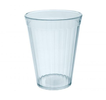 7OZ ANTIBACTERIAL FLUTED TUMBLER CLEAR 074CLE