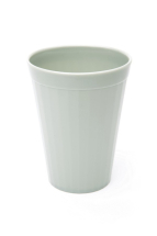 FLUTED TUMBLER POLYCARBONATE 7OZ GREY GREEN