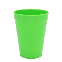 HARFIELD POLYCARBONATE LIME FLUTED TUMBLER GLASS 7OZ/200ML