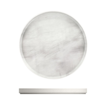 ARTIS THE GALLERY SOFT GREY PLATE 25CM / 9.8inch