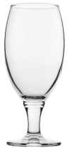UTOPIA CHEERS STEMMED HALF PINT BEER GLASS 10OZ/280ML LINED CE