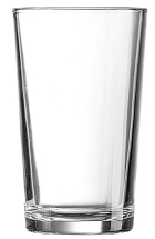 ARCOROC CONICAL HALF PINT GLASS 10OZ/280ML LINED CE