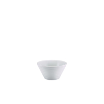 GENWARE WHITE PORCELAIN TAPERED BOWL 10CM/4inch