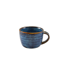 TERRA PORCELAIN AQUA BLUE COFFEE CUP 23CL/8OZ