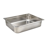 GASTRONORM PAN 2/1 STAINLESS STEEL 150MM DEPTH