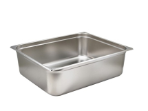 GASTRONORM PAN 2/1 STAINLESS STEEL 200MM DEPTH