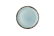 DUDSON HARVEST TURQUOISE COUPE PLATE 11.25inch  X12