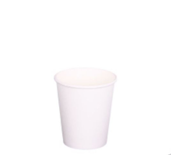WHITE HOT CUP 4OZ 0.13LTR SINGLE WALL X1000
