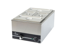 CHEFMASTER 1/1GN BAIN MARIE WITH TAP & G/N PANS