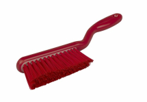 Professional Stiff 317mm Banister Brush RED