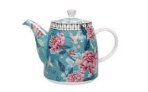 LONDON POTTERY TEAPOT WITH INFUSER FOR LOOSE TEA 1L TEAL