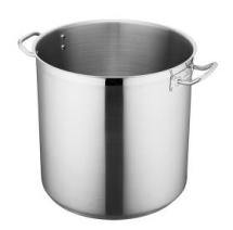 STAINLESS STEEL STOCKPOT 50LTR 40CM DIA (NO LID)