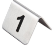 TABLE NUMBERS STAINLESS STEEL 1 - 10
