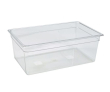 POLYCARBONATE CLEAR GASTRONORM PAN 1/1 200MM DEPTH