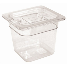 POLYCARB GASTRONORM CONTAINER 1/6 150MM DEEP 2.3LITRE