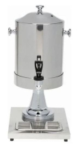 STAINLESS STEEL MILK DISPENSER WITH ICE CHAMBER 6.5LTR