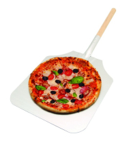 PIZZA PEEL 12X14inch WITH WOODEN HANDLE 36inch