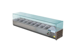 POLAR REFRIGERATED SERVERY TOPPER 1800MM 8X1/3GN GD877