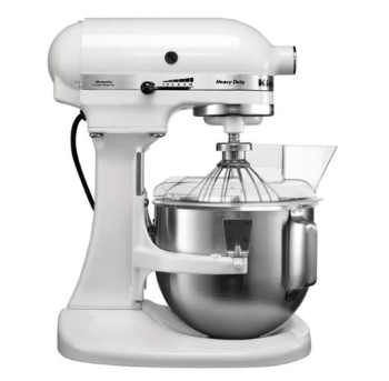 KITCHENAID K5 COMMERCIAL MIXER WITH BOWL WHITE 4.8LTR