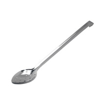 STAINLESS STELL PERFORATED SPOON 13.7inch WITH HOOK HANDLE