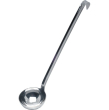 STAINLESS STEEL 9CM ONE PIECE LADLE 5OZ