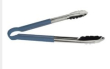 STAINLESS STEEL TONGS BLUE 9"