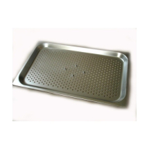 STAINLESS STEEL GASTRONORM 1/1 5 SPIKE MEAT DISH 25 DEPTH