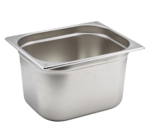 Stainless Steel GASTRONORM PAN GN 1/2 200MM DEEP