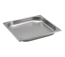 STAINLESS STEEL GASTRONORM PAN GN 2/3 40MM DEEP
