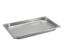 PERFORATED STAINLESS STEEL GASTRONORM PAN 1/1 40MM DEPTH