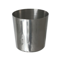 STAINLESS STEEL SERVING CUP 8.5X 8.5CM  X 12
