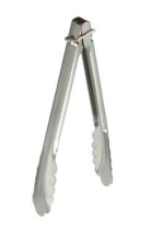 HEAVY DUTY STAINLESS STEEL ALL PURPOSE TONGS 9inch