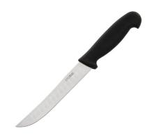 HYGIPLAS SCALLOPED UTILITY KNIFE BLACK 12.5CM 5inch BLADE