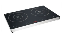 CATERLITE TOUCH CONTROL DOUBLE INDUCTION HOB 3KW DOUBLE RING DF824